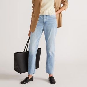 EVERLANE The 90’s Cheeky Jeans Vintage Sunbleached Blue Size 24